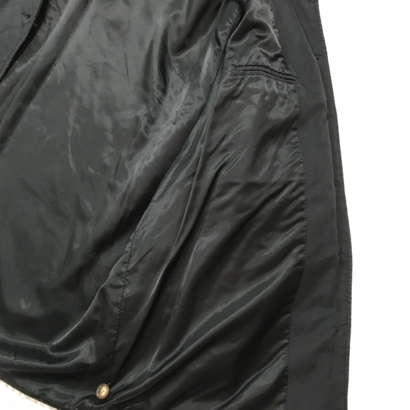 ORVIS XL Quilted Chore Jacket Black Button Front Lined Pockets - Picture 7 of 9